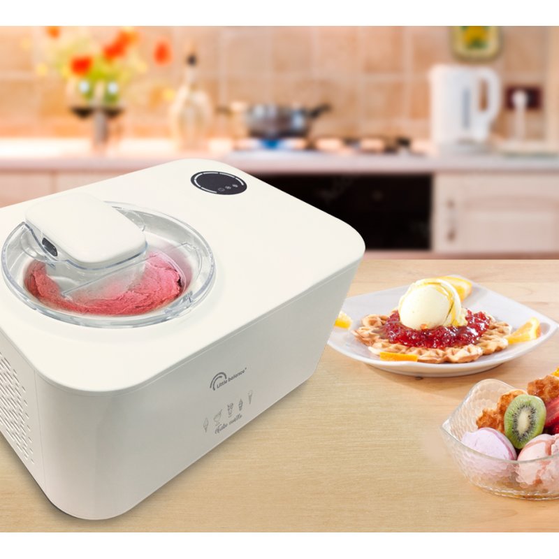 Little Balance Turbo ice cream maker, electronic display, white